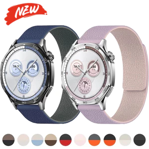 Dây đeo từ tính silicon mềm 18 / 20 / 22mm cho dây đeo thể thao Samsung Galaxy Watch 7 6 5 4 cho Huawei Watch 5 GT6 Pro 46mm