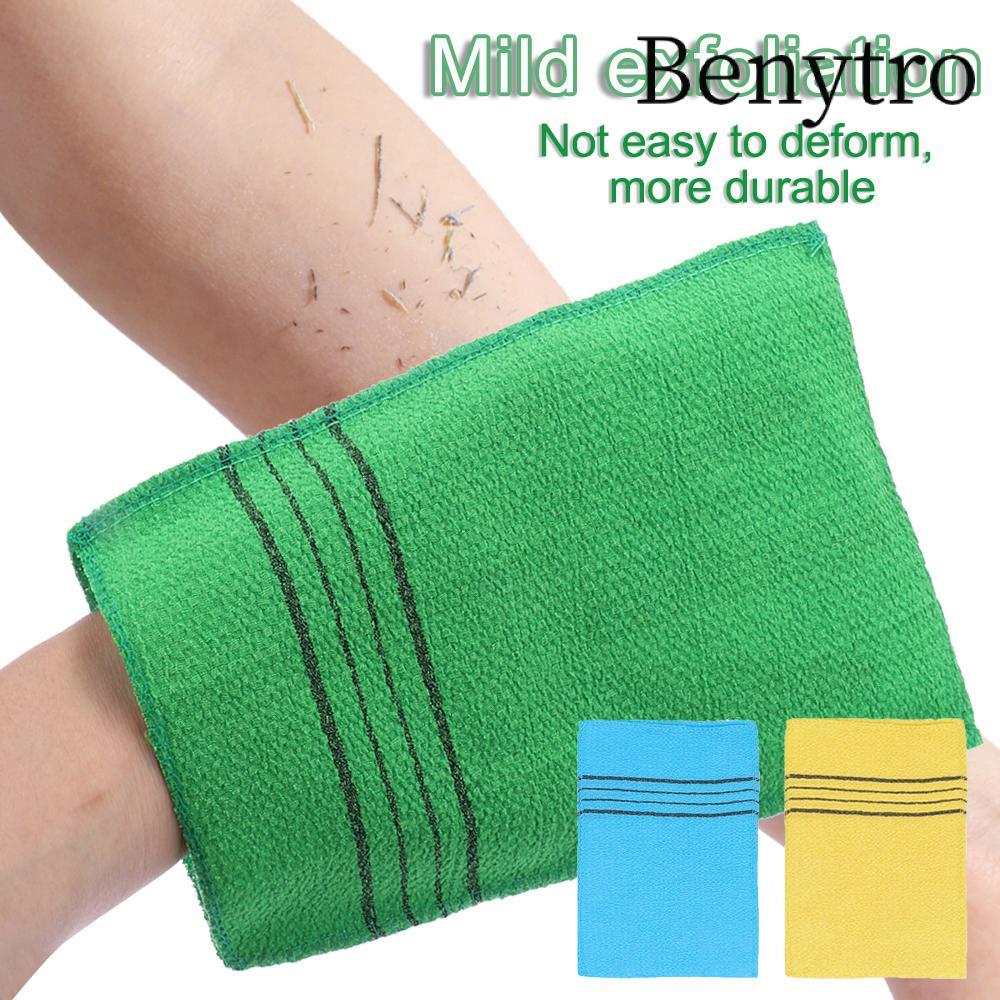 BENYTRO 1 / 3 / 5 / 10 Chiếc Găng Tay Tắm Massage Cực Thoải Mái Body Chà Sạch Khăn Lau Sợi Viscose