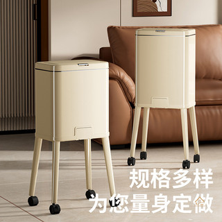 Thùng rác thông minh có bánh xe cao cấp gia đình Thép Carbon chất lượng cao + Chất liệu thép không gỉ Nhiều thông số kỹ thuật Tùy chọn Cảm ứng tự động 90° Nắp Mở Bên Trong Bên Ngoài Đôi Thùng Thiết Kế Nhà Bếp Phòng Khách Phòng Tắm Thích Hợp Khử Mùi Chống