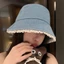 Mũ Bucket Nữ Tai Bèo Vành Rộng Viền Ren Thời Trang Hàn Quốc, Mũ Bucket Nữ Đi Chơi Đi Biển Ulzzang