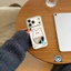 Ốp Điện Thoại Gương Ngựa Ngáy Ngộ nghĩnh Cho OPPO Reno 15C 15 Pro Max Mini 14 13 Pro Find X9 X8S X8 Plus Pro Ultra K12X 5G 4G Vỏ Sang Trọng Khung Bạc Dễ Thương Hoạt Hình Vỏ Mềm Rỗng