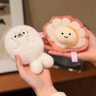 PLUS✨Mới✨Dễ Thương Sinh Vật Biển Đồ Chơi Sang Trọng Mực Dễ Thương Cá Ngựa Sò Hàu Sang Trọng Đồ Chơi Thú Vị Sao Biển Chú Hề Hải Cẩu Cá Quỷ Đồ Chơi Sang Trọng Nam Châm Tủ Lạnh