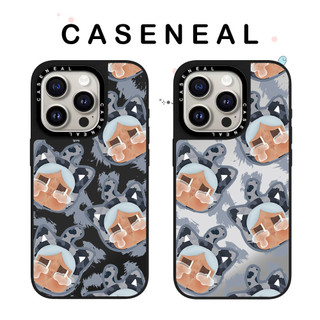 CASENEAL Da Báo Khóc Cho Bé Gương Chất Lượng Cao Ốp Lưng Điện Thoại Thích Hợp Cho iPhone 17ProMax 17pro 17 air 16promax 16 15promax 15 14promax 13 13promax Ốp Lưng Cứng Chống Rơi Thời Trang