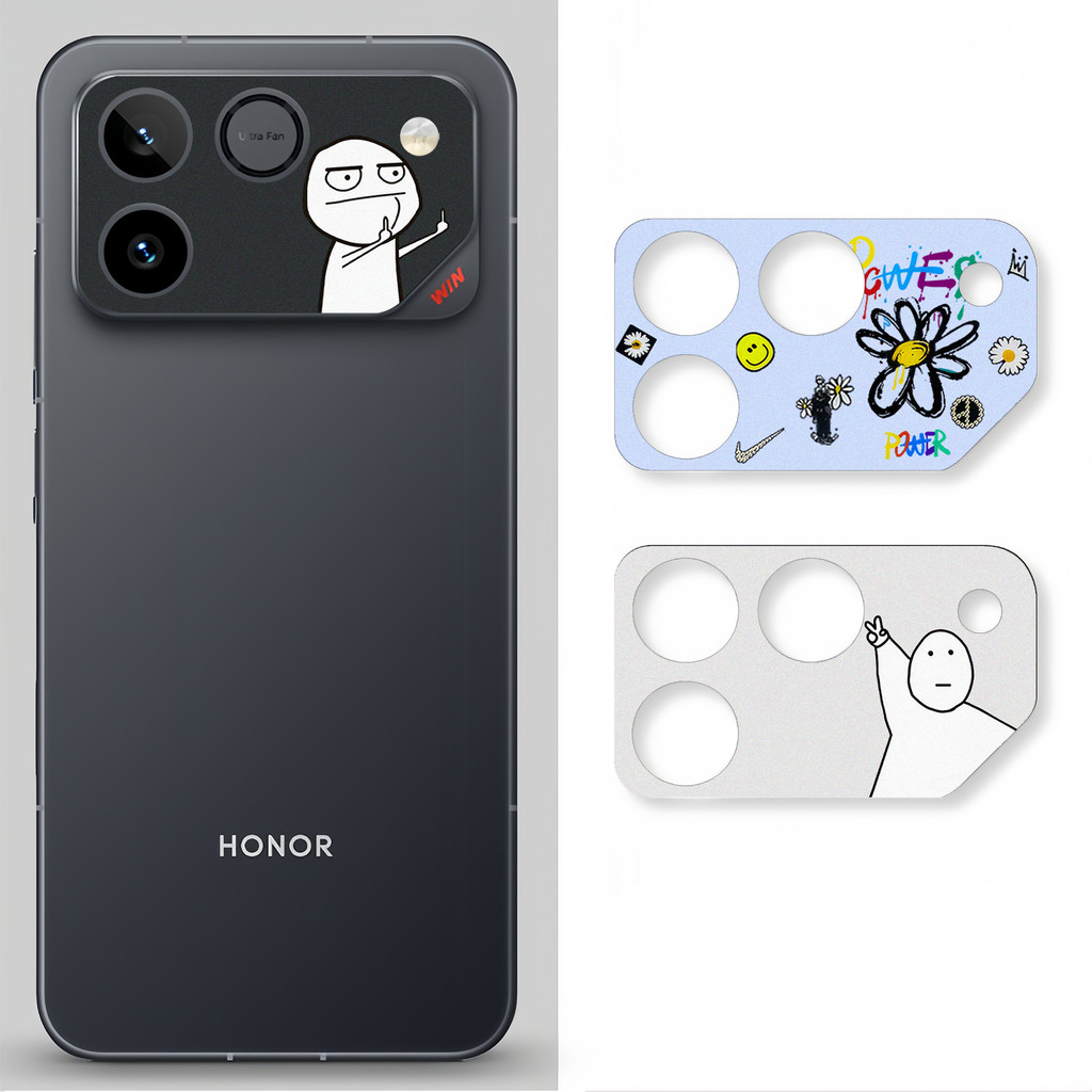 [2 Cái] Phim Dán Giấy Máy Ảnh Mềm In Hình Ngộ nghĩnh Thời Trang Cho Honor Win / WIN RT / Micro Frosted / Chống Trầy Xước Bảo Vệ Camera