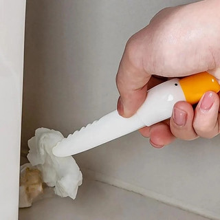 Novahome Kẹp Gắp Tóc Nhà Vệ Sinh Hình Vịt Chống Tắc Nghẽn Chất Liệu Nhựa Dán Tường Dụng Cụ Gắp Rác
