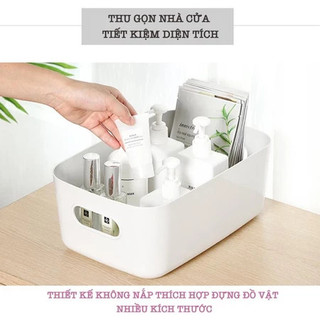 Hộp Đựng Đồ Nhựa Enoda Home Đa Năng Decor Phong Cách Nhật Bản Để Bàn
