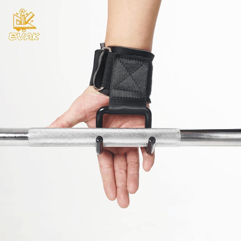 Móc cổ tay cho cử tạ và squat - Phụ kiện tập luyện sức mạnh