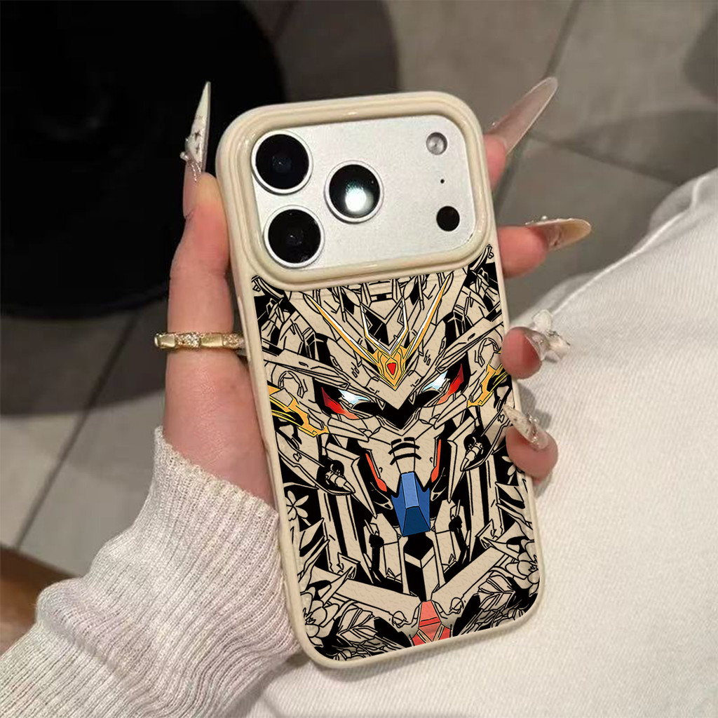 Ốp lưng Mobile Suit Gundam Stylish Chống Sốc Da Gai Bảo Vệ Camera Cấp iPhone 17/16/15/14/13/12/11/X/XS Max Pro
