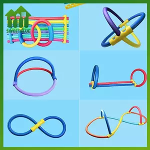 Bể bơi phao hỗ trợ bơi mì vòng xốp nổi bọt tiện lợi cho mọi lứa tuổi