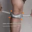 Miếng đệm đầu gối da bò cho chạy bộ và tập thể dục - Giảm đau, thoáng khí