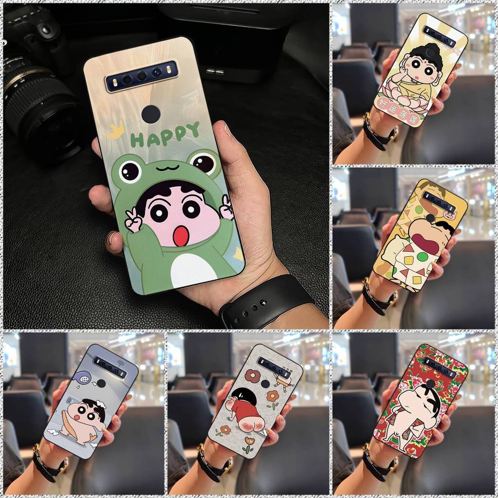 Ốp lưng điện thoại TPU cho TCL 10SE, silicon mềm, thiết kế thời trang graffiti hoạt hình, chống bụi bẩn, chống sốc, bảo vệ chống thấm nước