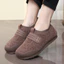 Giày bốt tuyết nữ mùa đông bằng nhung và cotton, ấm áp và chống trượt