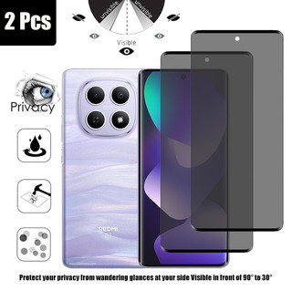 Redmi Note 15 5G 1-2 Chiếc Bảo Vệ Màn Hình Riêng Tư Kính Cường Lực Chống Nhìn Trộm Cho Xiaomi Redmi Note 15 Pro + 14 13 Pro Plus 4G 5G 9D Kính Bảo Vệ Phim Chống Gián Điệp