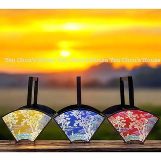 Khay gỗ quai quạt tem decal