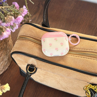 Hoa hồng cho AirPods 1 / 2 3 Pro Pro2 pro3 Airpod4 Bộ tai nghe Vỏ bảo vệ Bluetooth không dây AirPods Pro i3 i4 pro3 Vỏ bảo vệ tai nghe