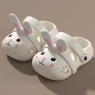 Dép sục EVA cho bé – Dép thỏ hoạt hình dễ thương, đế mềm chống trượt, mang mát mùa hè