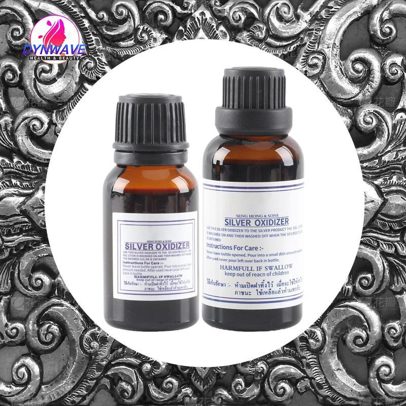 Dung dịch làm đen trang sức bạc - Chất lỏng oxy hóa tạo màu đen chuyên nghiệp