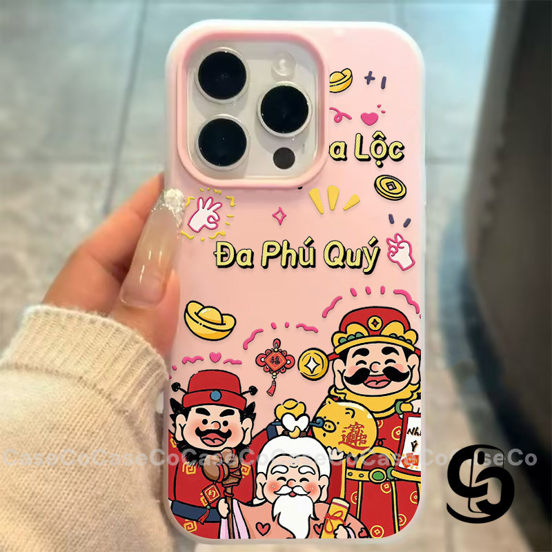 Ốp Cho Realme C85 C71 C75 15X 5 5i C15 C21Y C25Y C63 C33 C31 C21 C65 C53 C67 C51 Ốp điện thoại may mắn năm mới