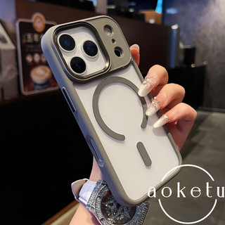 Ống kính kim loại tiên tiến iP17 Promax Tất cả các gói Chống rơi iPhone17 Pro Thích hợp cho Vỏ điện thoại Apple 17 Từ tính 17Air Trong suốt Tất cả các gói Vỏ cứng