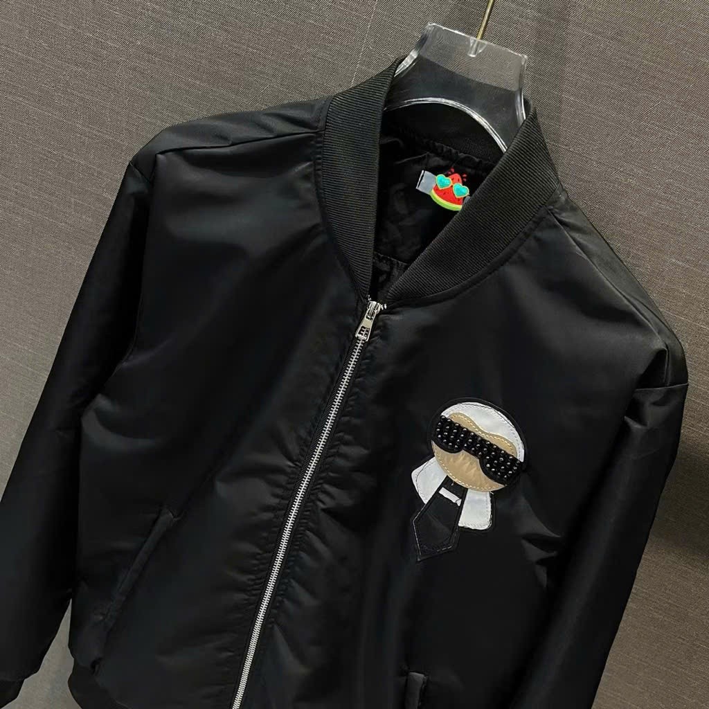 Áo Bomber Ông Già Phên Đì KCloset Áo Khoác Gió 2 Lớp Dày Dặn Dáng Rộng Nam Nữ NA60