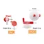 Vòi tưới nước làm vườn PWSEND, Vòi phân phối nước đa năng DN61 / DN51, Ổ cắm hộp đa năng chống rò rỉ chắc chắn cao cấp Vòi trồng cây làm vườn
