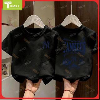 Kids T Mall Áo thun bé trẻ em Tết 2026, áo cho bé trai bé gái in hình hợp thời trang áo cổ tròn top Happy New Year