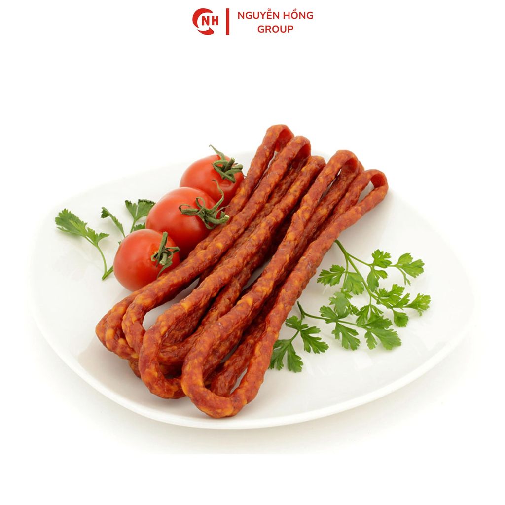 Salami xúc xích que Kabanos vị ỚT 70g Remit nhập khẩu Nga Ăn Vặt Food