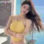Khung ảnh nữ ngọt ngào gợi cảm cho mùa hè, thiết kế halter không tay slim camisole