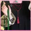 MYPANDA Choker đá tự nhiên pha lê xanh - Phù hợp cho người yêu thiền và Phật giáo