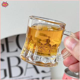 N & X 50ml Mini Pha Lê Trong Suốt Bia Whisky Kính Thiên Tính Bền Đẹp Cốc Cà Phê Dễ Thương Cốc Sake Hàn Quốc Barware Thanh Ăn.