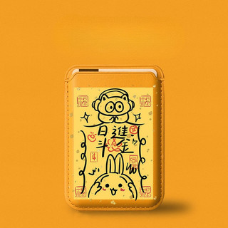Ví đựng thẻ họa tiết Talisman Wealth-Attracting cho iPhone 11pro 12promax 13 15pro 15promax 14 14promax 14 pro 16 16plus 16 Pro Max 17 17promax 17airWallet