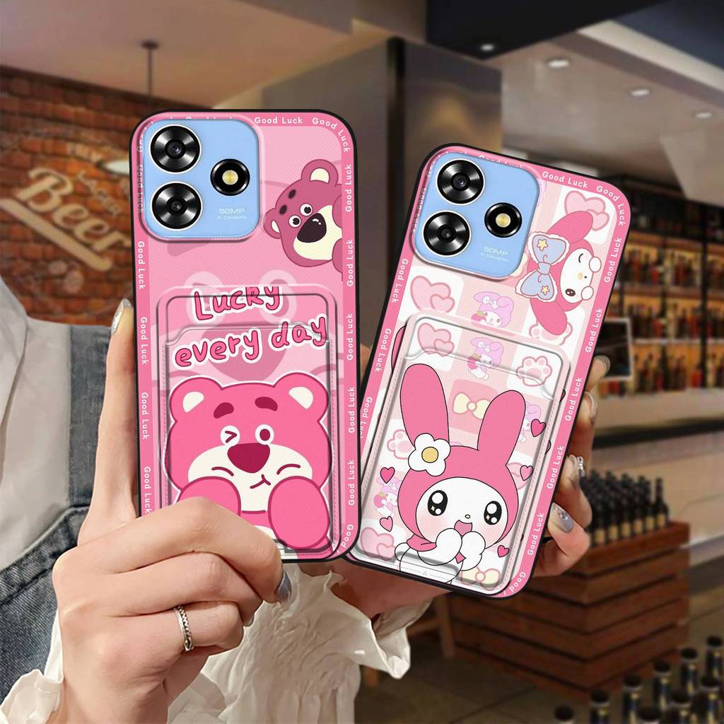 Ốp Điện Thoại Chống Bụi Bẩn Dễ Thương Cho ZTE Blade A73 4G / V50 Smart / V50 Design 4G / Axon50Lite TPU Cover Bọc Toàn Bộ Vỏ Mềm Bảo Vệ Mặt Sau Chống Sốc Hoạt Hình Bền Đẹp Chống Thấm Nước