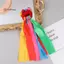 < WHPHous-t > 1 Chiếc Ruy Băng Cổ Tay Trẻ Em Đội Thể Thao Pompom Cổ Vũ Trận Đấu Lớn Pom Club Đạo Cụ Khiêu Vũ Vòng Tay Đàn Hồi Có Dây Đàn Hồi Đẹp