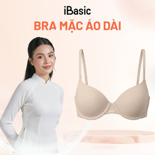 Áo ngực mặc áo dài có gọng iBasic mút vừa cup T-Shirt BRAW120