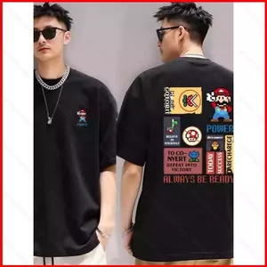 Áo thun nam GC1 chất liệu cotton dày 220g, thiết kếAnime tay ngắn phù hợp mặc mùa hè