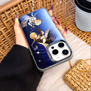 Ốp Lưng Iphone Phim hoạt hình thời trang Cho Iphone 7 xs xr 11 12 13 14 15 16 Pro Max Plus Genshin Impact Aether Lumine