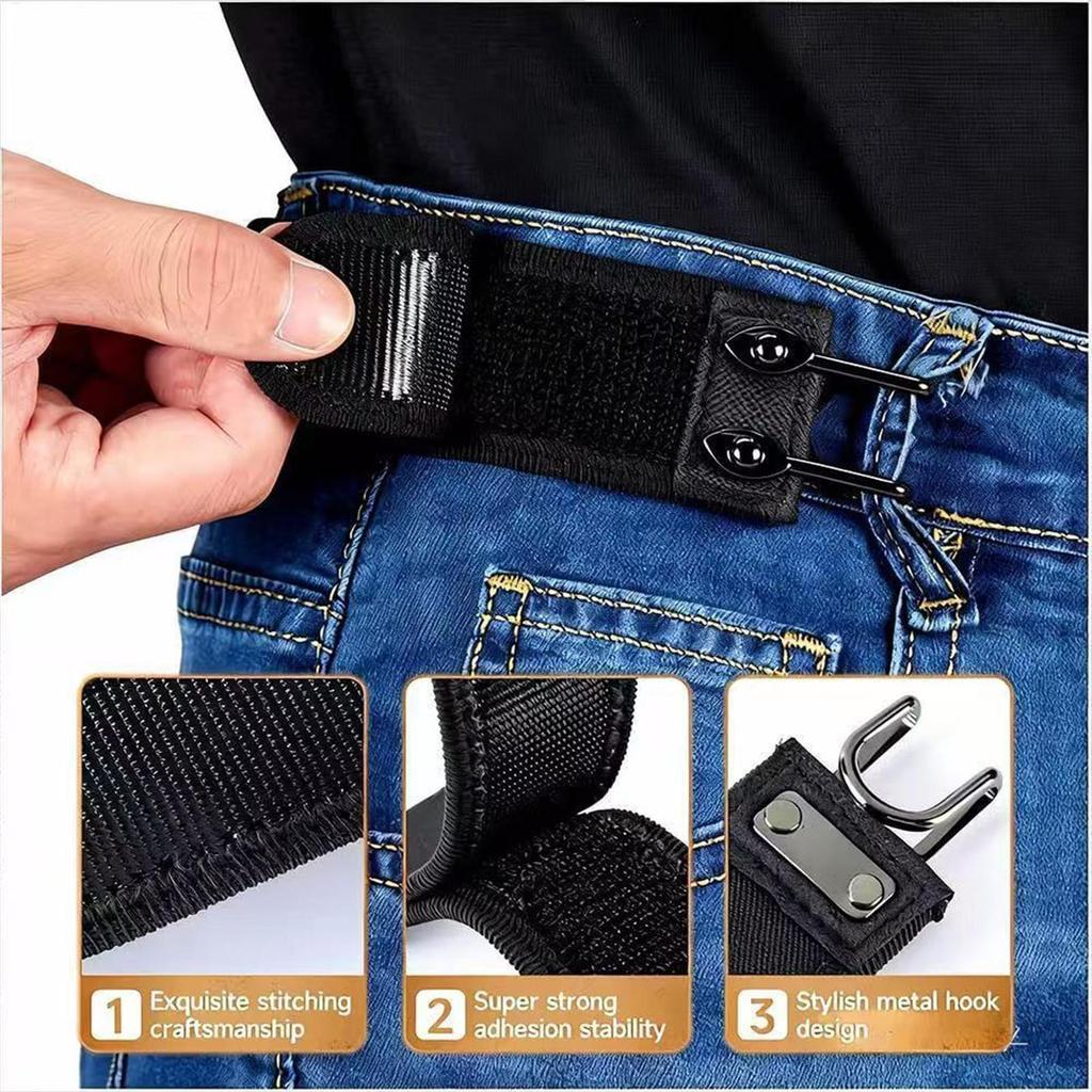 Thắt lưng không khóa tiện lợi cho nữ với dây co giãn và điều chỉnh được