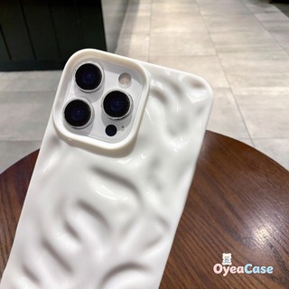 Ốp sóng họa tiết sao băng INS Style 3D cho Redmi Note 14 12 12S 11 11S SE 10 10S 9 8 5G 4G Vỏ sang trọng Màu kẹo đầy màu sắc Vỏ mềm đơn giản Cặp đôi