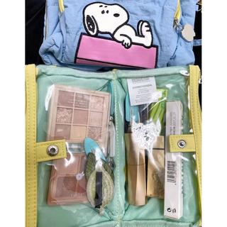 Túi đựng mỹ phẩm Snoopy Túi lưu trữ dung lượng lớn di động Giảm giá hiệu quả cao Sản phẩm chăm sóc da du lịch Túi đựng mỹ phẩm rửa