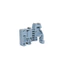 Thiết bị đầu cuối E-UK EW / 35 End Fastener C45 Đường ray dẫn hướng rỗng Cả hai mặt Cắm giới hạn Thẻ đường ray