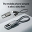 Btsg Độ bền 60W Cáp sạc nhanh USB C có dây dệt chống đứt và dây treo thực tế