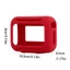 YOI Slimmer Fit Silicone Case Protector cho Loa tương thích Bluetooth Go5 với bảo vệ toàn thân Dây đeo lỗ Desig