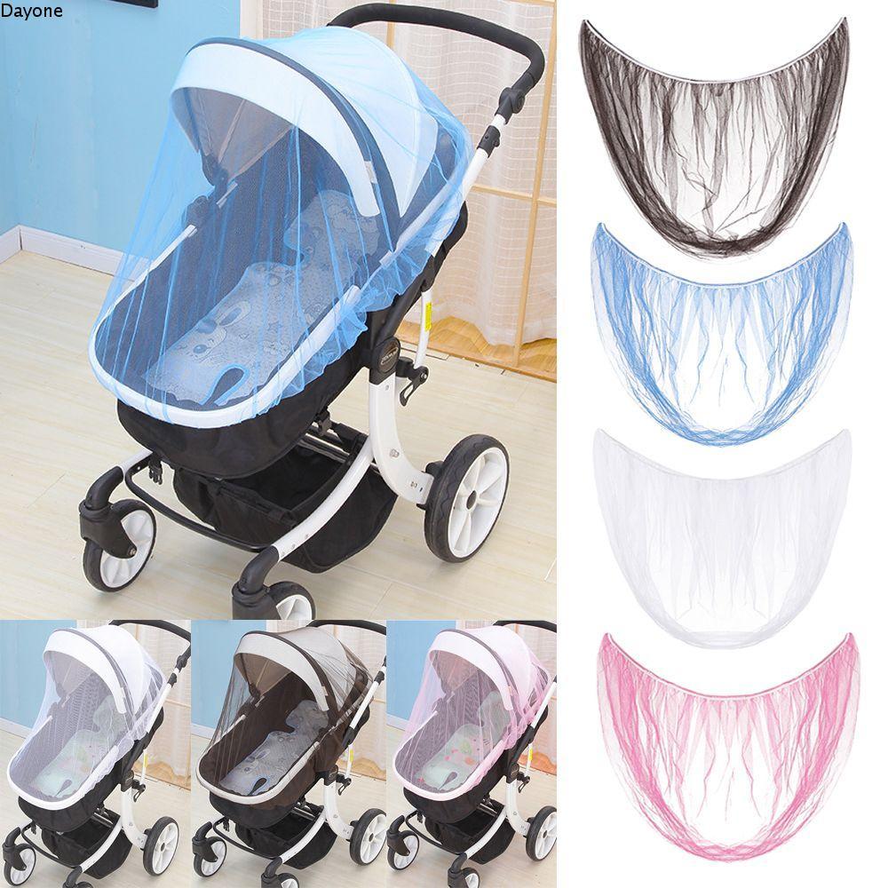 DAYONE 1 Phụ Kiện Xe Đẩy An Toàn Chống Muỗi Cho Bé Gấp Thoáng Khí Ngoài Trời Pushchair Chống Vi Trùng Lưới