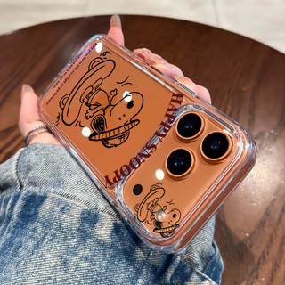 Ốp Điện Thoại Di Động Cho Xiaomi Redmi Note 15 14 13 Pro Plus Note15 Note14 4G 5G Ốp Lưng Snoopy Camera Trong Suốt Bảo Vệ Ống Kính Bumber Đơn Giản Bảo Vệ Toàn Diện Sang Trọng