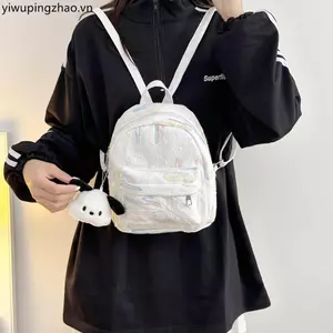 Ba lô bé gái mềm mại có giá trị cao ins Túi đi học nhỏ dễ thương Túi nhỏ nhỏ nữ sinh viên đại học Ba lô đi chơi mùa xuân