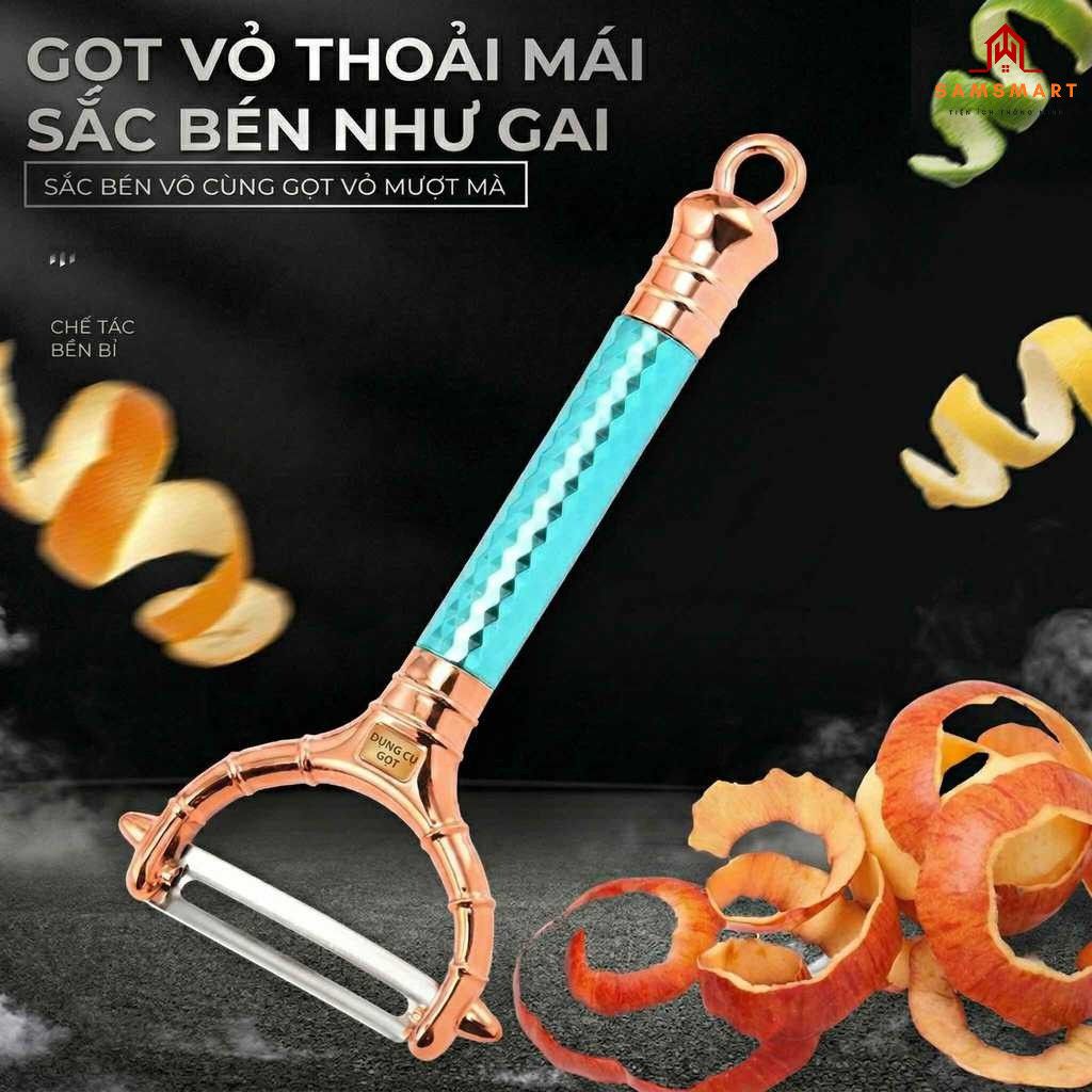 Dao Nạo, Gọt Vỏ Inox Chữ Y Đa Năng – Sắc Bén, Bền Bỉ, Dụng Cụ Nhà Bếp Cao Cấp