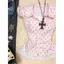 Áo sơ mi ngắn tay màu hồng chấm bi phong cách vintage, form slim-fit, phù hợp mùa hè 2026