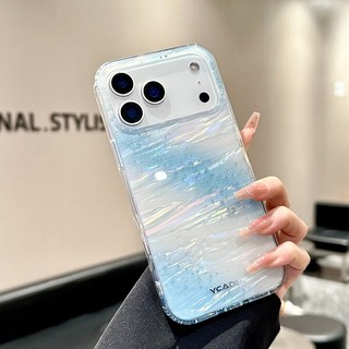 Ốp Điện Thoại Sang Trọng Sáng Milky Way Cho iPhone 17 16 15 14 13 12 Pro Max PC Cứng Chống Sốc Vỏ Bảo Vệ