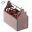 HFTOY 1: 12 Nhà búp bê tỷ lệ Hộp gỗ thu nhỏ Bộ dụng cụ cầm tay bằng kim loại cho đồ chơi búp bê ~