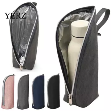 Túi cách nhiệt bình sữa YERZ, Máy giữ ấm bình sữa chống sốc chống thấm nước, Hộp đựng bình sữa cho trẻ em Giấy nhôm dung tích lớn Túi giữ nhiệt bình sữa bền Sử dụng hàng ngày